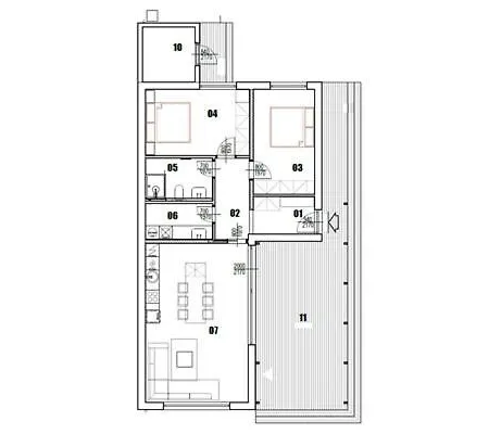 Rezidence Holiday home Strachotin